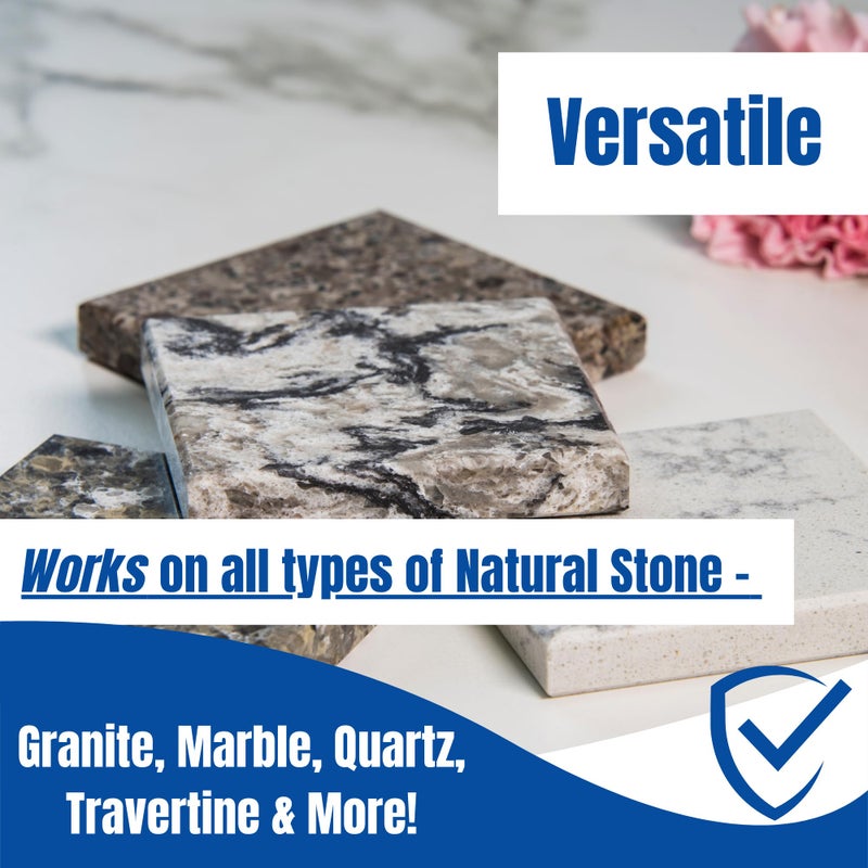 Black Diamond Stoneworks GRANITE PLUS! 2 in 1 Cleaner & Sealer for Granite, Marble, Travertine, Limestone, Ready to Use! (1-Gallon) - Image 4
